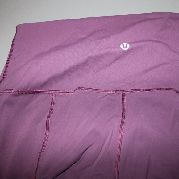 Purple Lululemon Wunder Under Scallop Leggings Size 10 - Picture 5 of 5